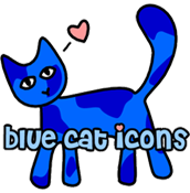 Bue Cat Icons