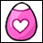 easter egg - heart