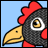 chicken head